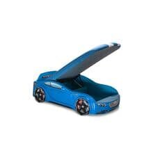 Кровать машина Romack Mebel Junior Audi A7 голубая