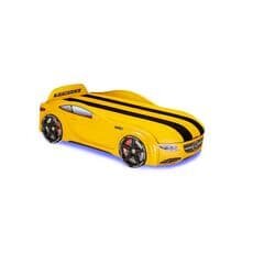 Кровать машина Romack Mebel Junior Mercedes AMG желтая