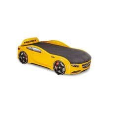 Кровать машина Romack Mebel Junior Mercedes AMG желтая