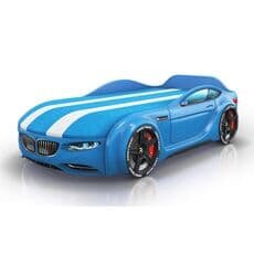Кровать машина Romack Mebel Junior X5 BMW голубая