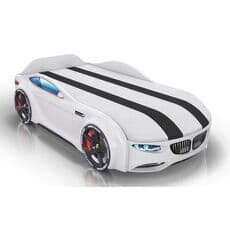 Кровать машина Romack Mebel Junior X5 BMW белая