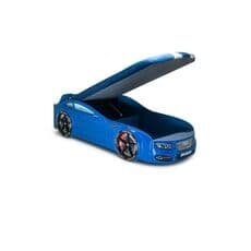 Детская кровать машина Romack Mebel Real-M Audi A7 голубая