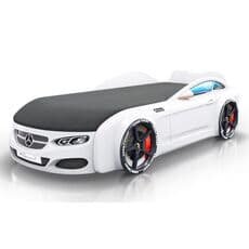 Детская кровать машина Romack Mebel Real-M Mercedes AMG белая
