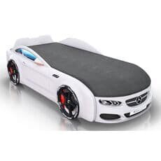 Детская кровать машина Romack Mebel Real-M Mercedes AMG белая