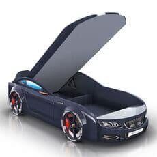 Детская кровать машина Romack Mebel Real-M BMW X5 черная