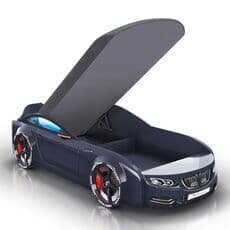 Детская кровать машина Romack Mebel Real-M BMW X5 черная