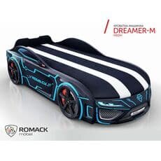 Кровать машина Romack Dreamer M Неон (Ромак Дример М)
