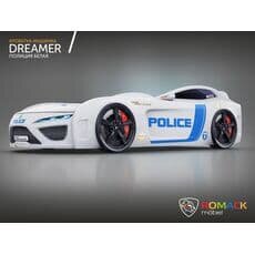 Кровать машина Romack Dreamer 2018 Полиция белая (Ромак Дример)