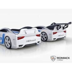 Кровать машина Romack Dreamer 2018 Полиция белая (Ромак Дример)