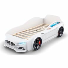 Детская кровать машина Romack Dynamic Audi A7 белая